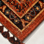 SHARED | Crescent Rust Persian Style Traditional Machine Woven Living photo 5