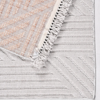 SHARED | Konya Cream Geometric Modern Machine Woven Living Room Bedro photo 5