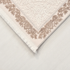 SHARED | Didyma Cream Beige Persian Style Traditional Medallion Machi photo 5