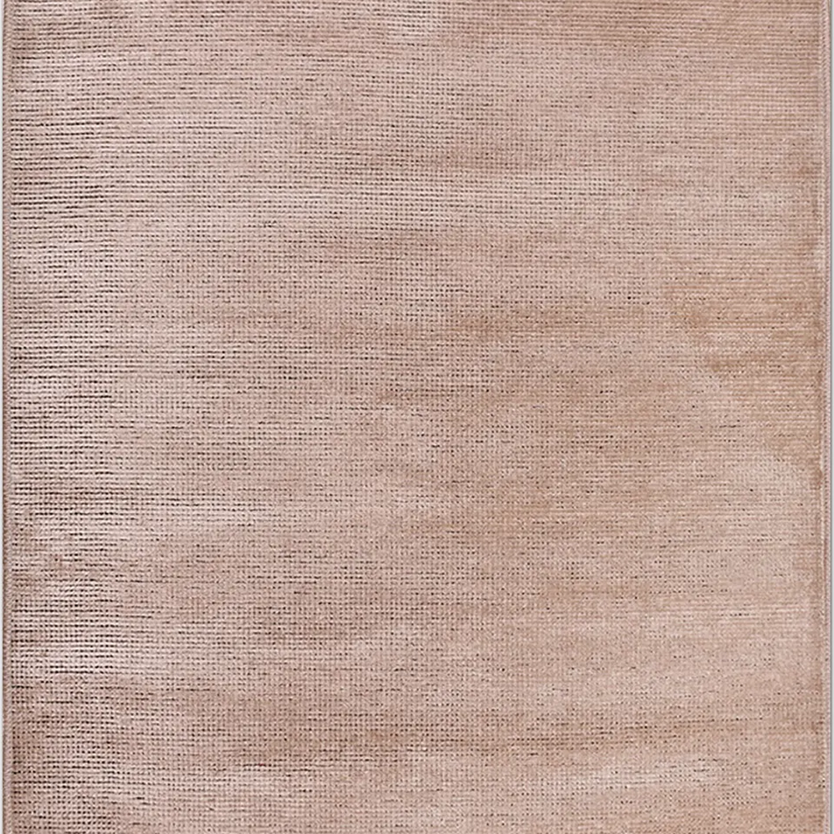 SHARED | Mallow Blush Pink Solid Modern Machine Woven Fringe Living R photo 5