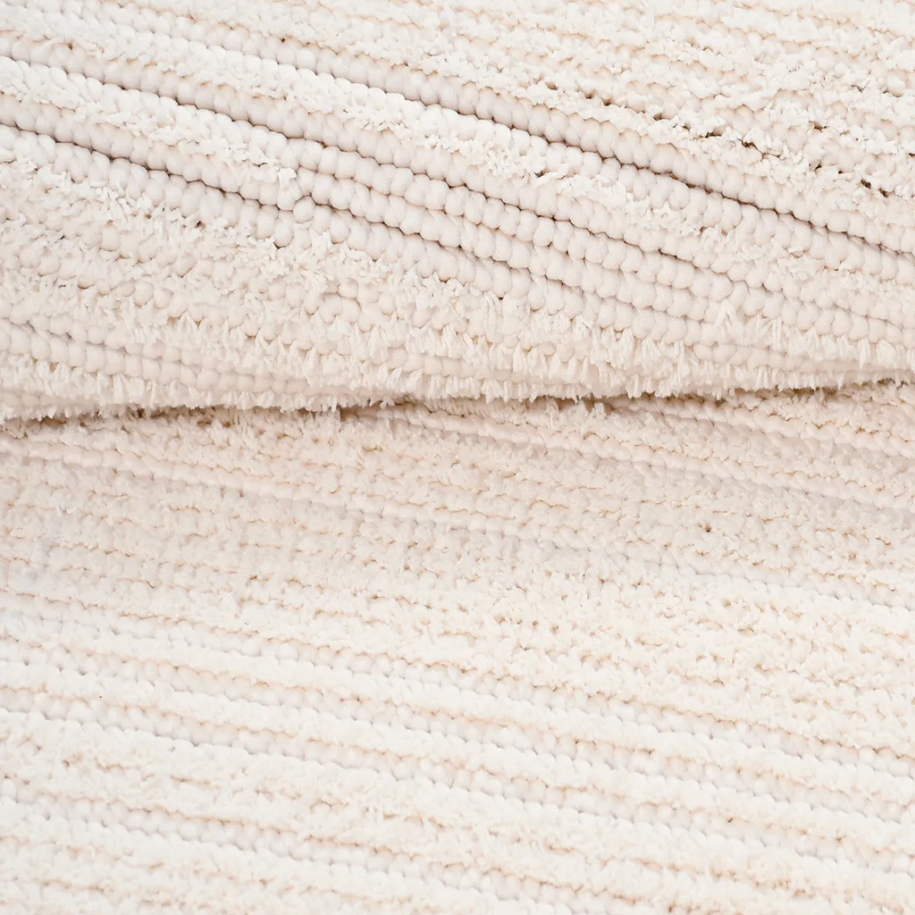 SHARED | Noontide Cream Ivory Solid Modern Machine Woven Living Room  photo 4