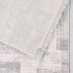 SHARED | Conservatory Grey Ivory Abstract Modern Machine Woven Living photo 5