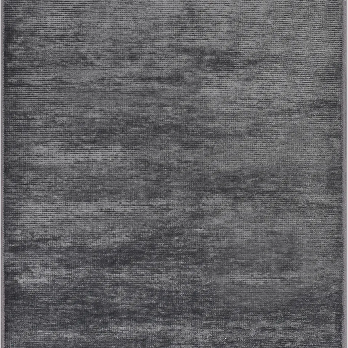 SHARED | Mimosa Charcoal Grey Solid Modern Machine Woven Living Room  photo 5