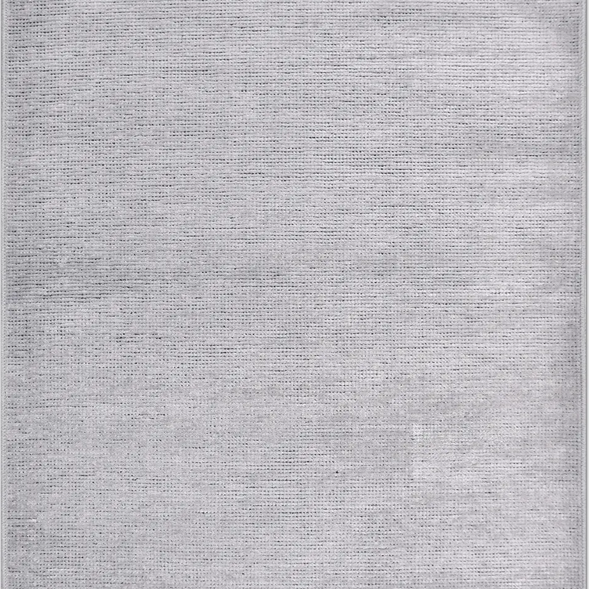 SHARED | Medlar Light Grey Solid Modern Machine Woven Fringe Living R photo 5