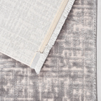 SHARED | Bosphorus Grey Ivory Abstract Modern Machine Woven Living Ro photo 5