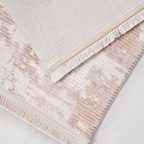 SHARED | Rimefrost Cream Blush Abstract Modern Machine Woven Living R photo 5