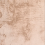 SHARED | Fethiye Blush Pink Solid Shaggy Faux Fur Machine Woven Glam  photo 6
