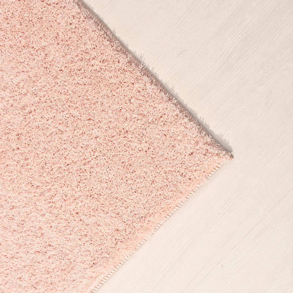 SHARED | Stormlight Blush Pink Solid Scandinavian Machine Woven Livin photo 6
