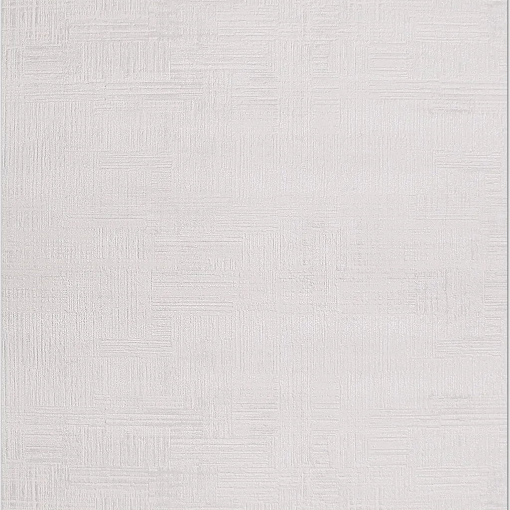 SHARED | Miletus Cream Solid Modern Machine Woven Fringe Living Room  photo 6