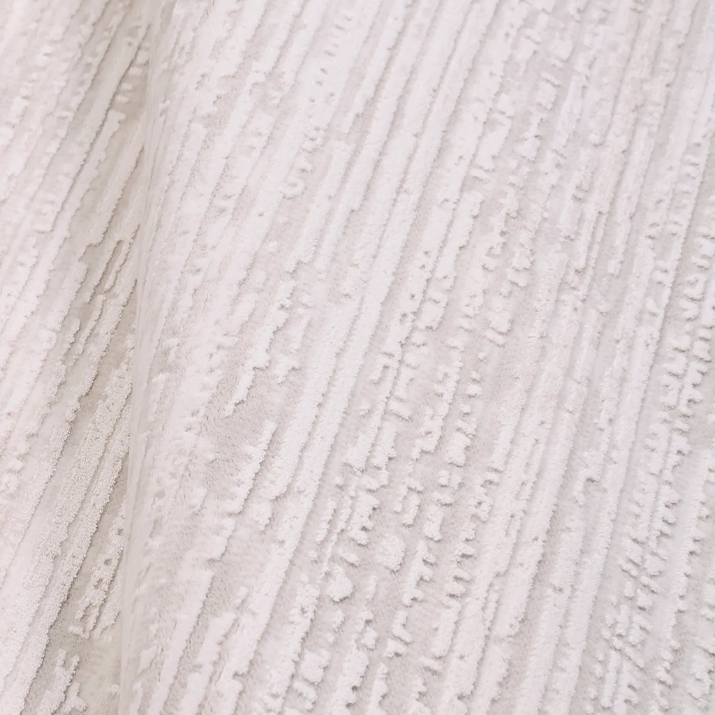 SHARED | Vesper Cream Abstract Machine Woven Transitional Modern Livi photo 5