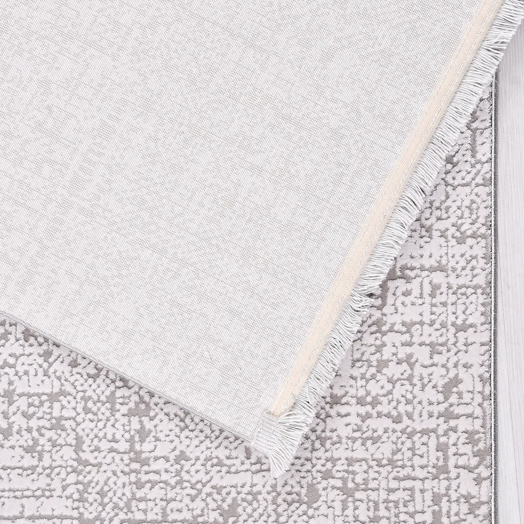 SHARED | Dingle Cream Beige Grey Abstract Modern Machine Woven Living photo 6
