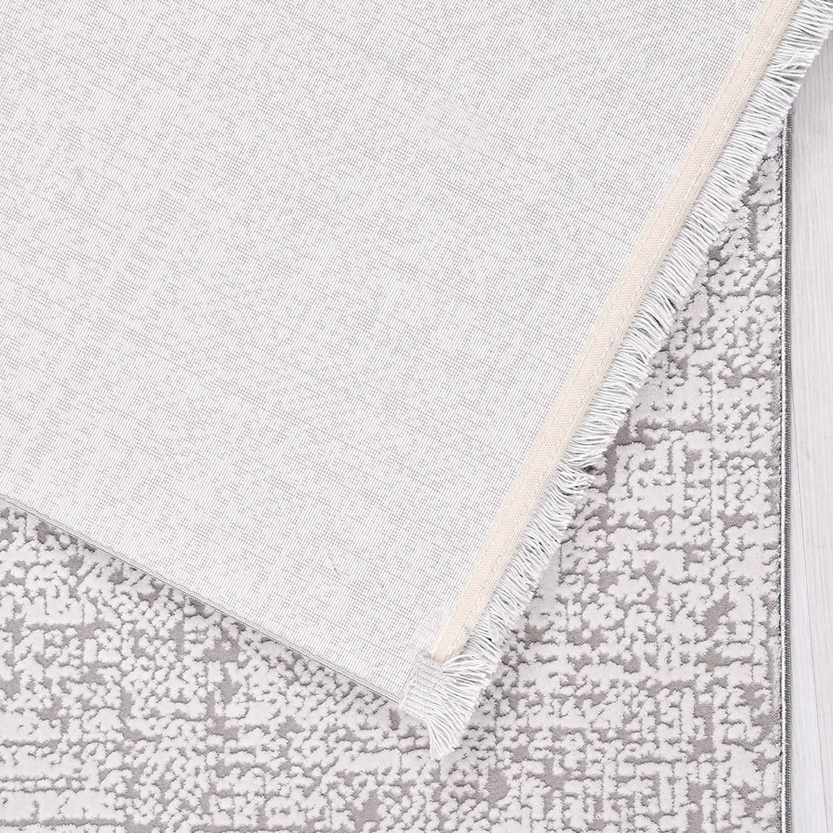 SHARED | Dingle Cream Beige Grey Abstract Modern Machine Woven Living photo 6
