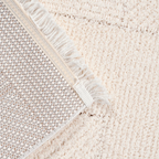SHARED | Mistral Cream Geometric Modern Machine Woven Ivory Living Ro photo 5