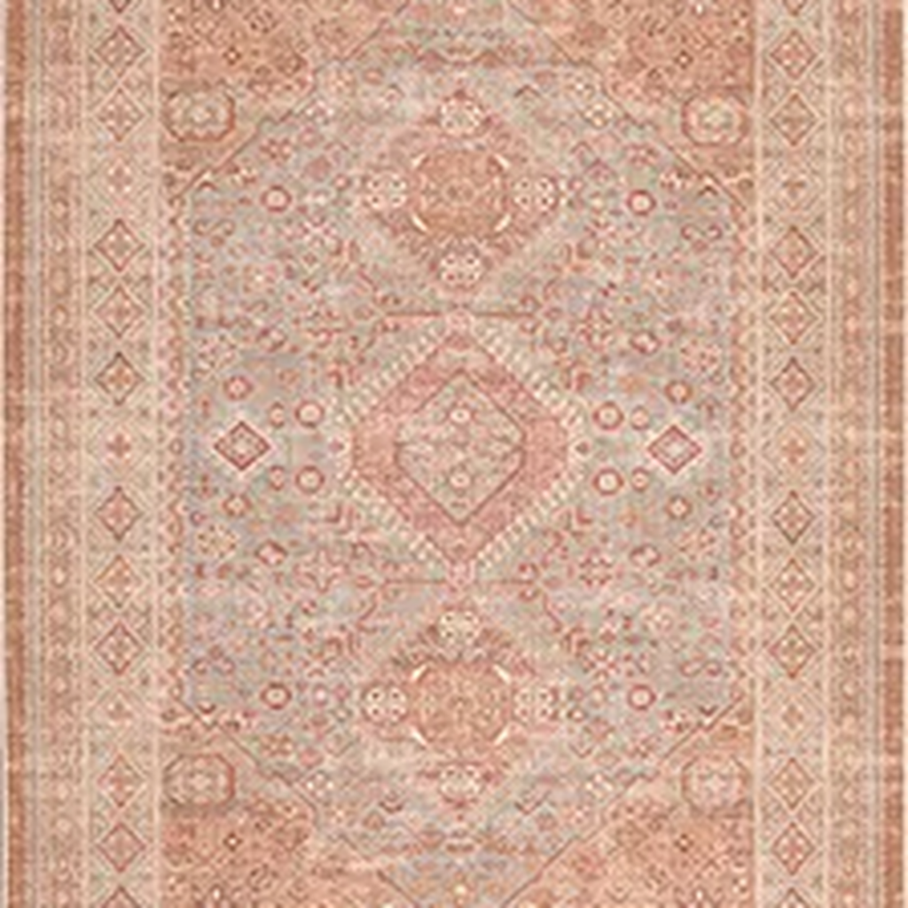 SHARED | Colonnade Terracotta Cream Persian Style Traditional Machine photo 4