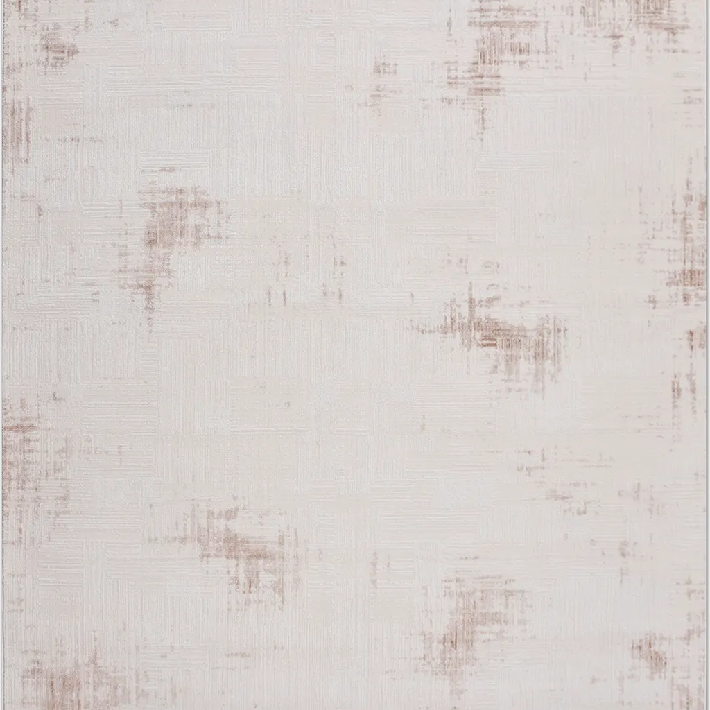 SHARED | Myra Cream Blush Pink Abstract Modern Machine Woven Living R photo 6