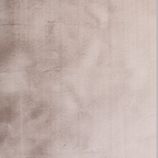 SHARED | Ephesus Blush Pink Solid Shaggy Faux Fur Machine Woven Glam  photo 6