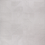 SHARED | Konya Cream Geometric Modern Machine Woven Living Room Bedro photo 6
