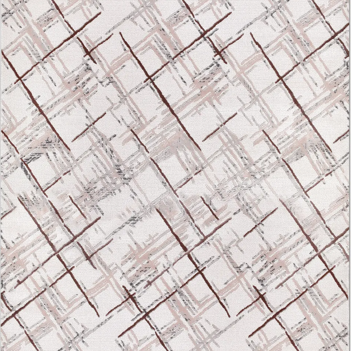 SHARED | Sandbar Cream Beige Abstract Modern Machine Woven Living Roo photo 6
