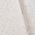 SHARED | Westerly Cream Ivory Geometric Transitional Modern Machine W photo 5
