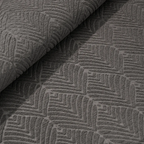 SHARED | Carnelian Charcoal Grey Geometric Modern Machine Woven Livin photo 6