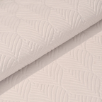 SHARED | Bismuth Cream Modern Geometric Carved Texture Machine Woven  photo 6