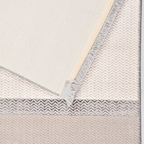 SHARED | Ashford Cream Beige Modern Geometric Machine Woven Living Ro photo 6