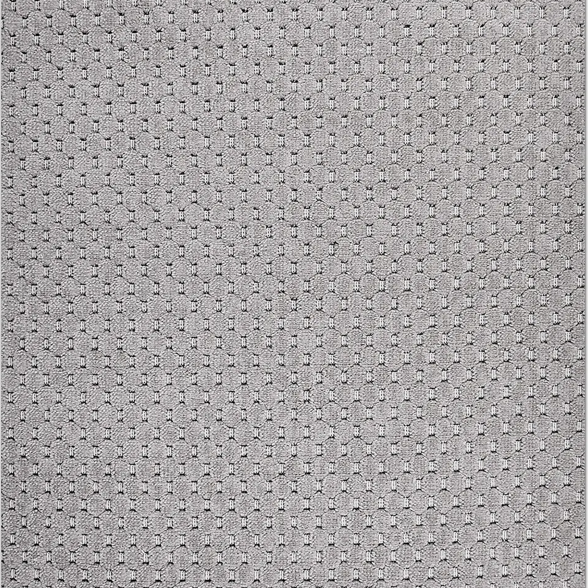 SHARED | Borage Grey Ivory Modern Geometric Machine Woven Living Room photo 6