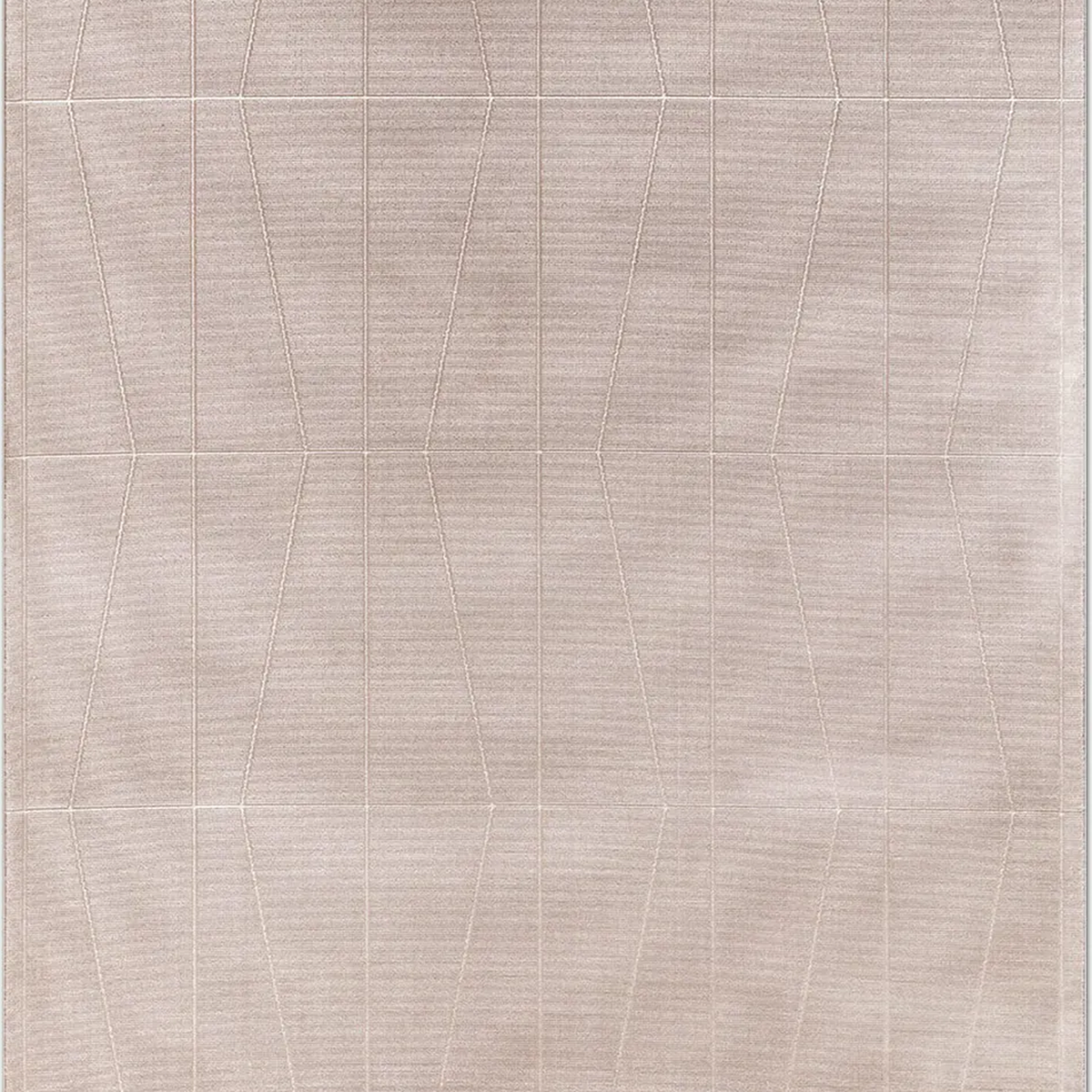 SHARED | Azalea Beige Modern Geometric Machine Woven Cream Taupe Livi photo 6
