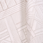 SHARED | Waterlight Cream Geometric Diamond Modern Machine Woven Livi photo 5