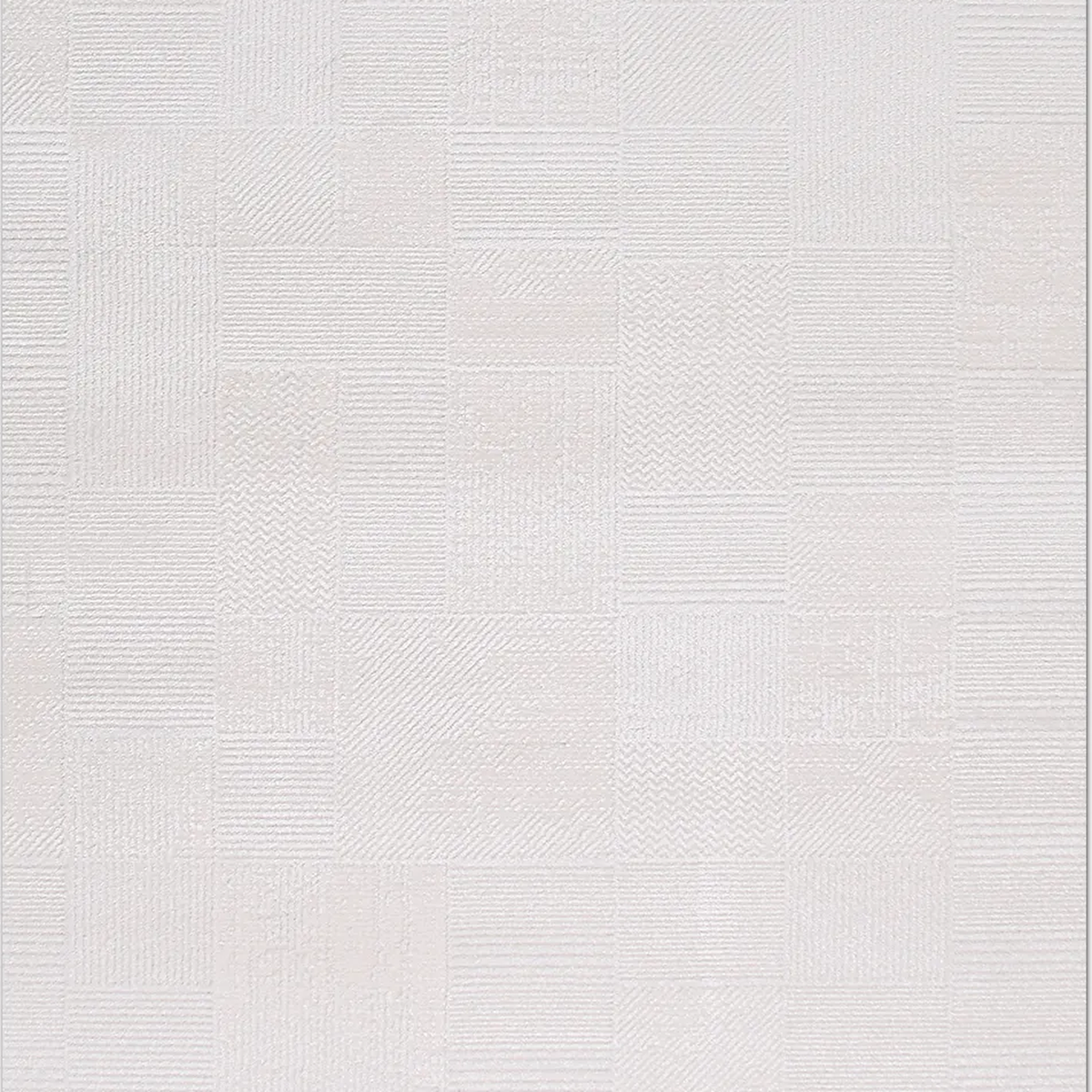 SHARED | Alpenglow Cream Modern Geometric Machine Woven Ivory Living  photo 6