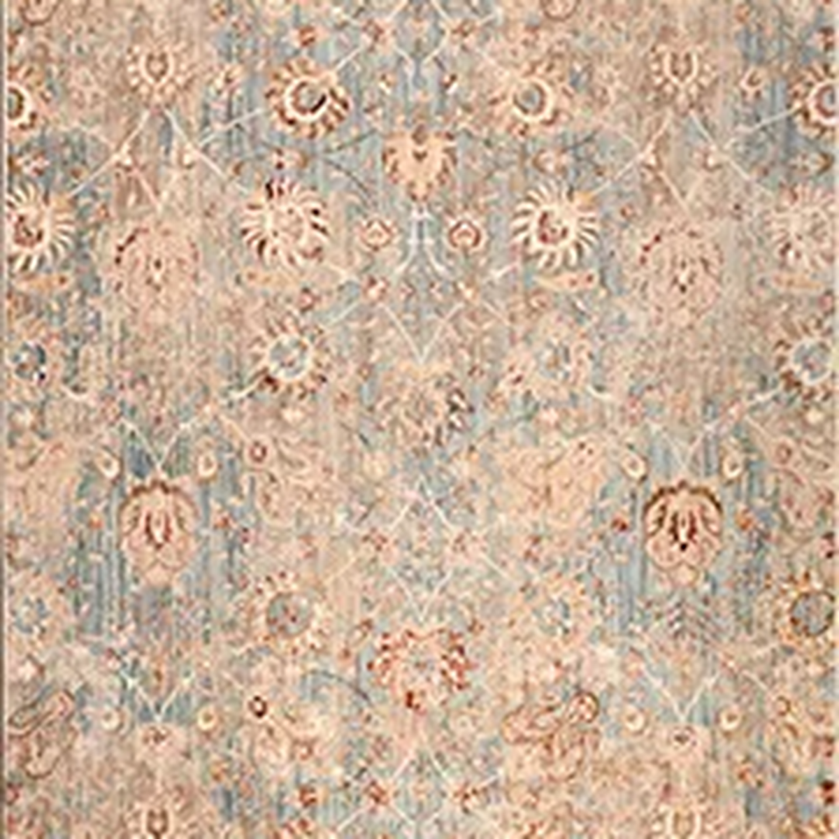SHARED | Piazza Distressed Persian Style Traditional Machine Woven Bl photo 6