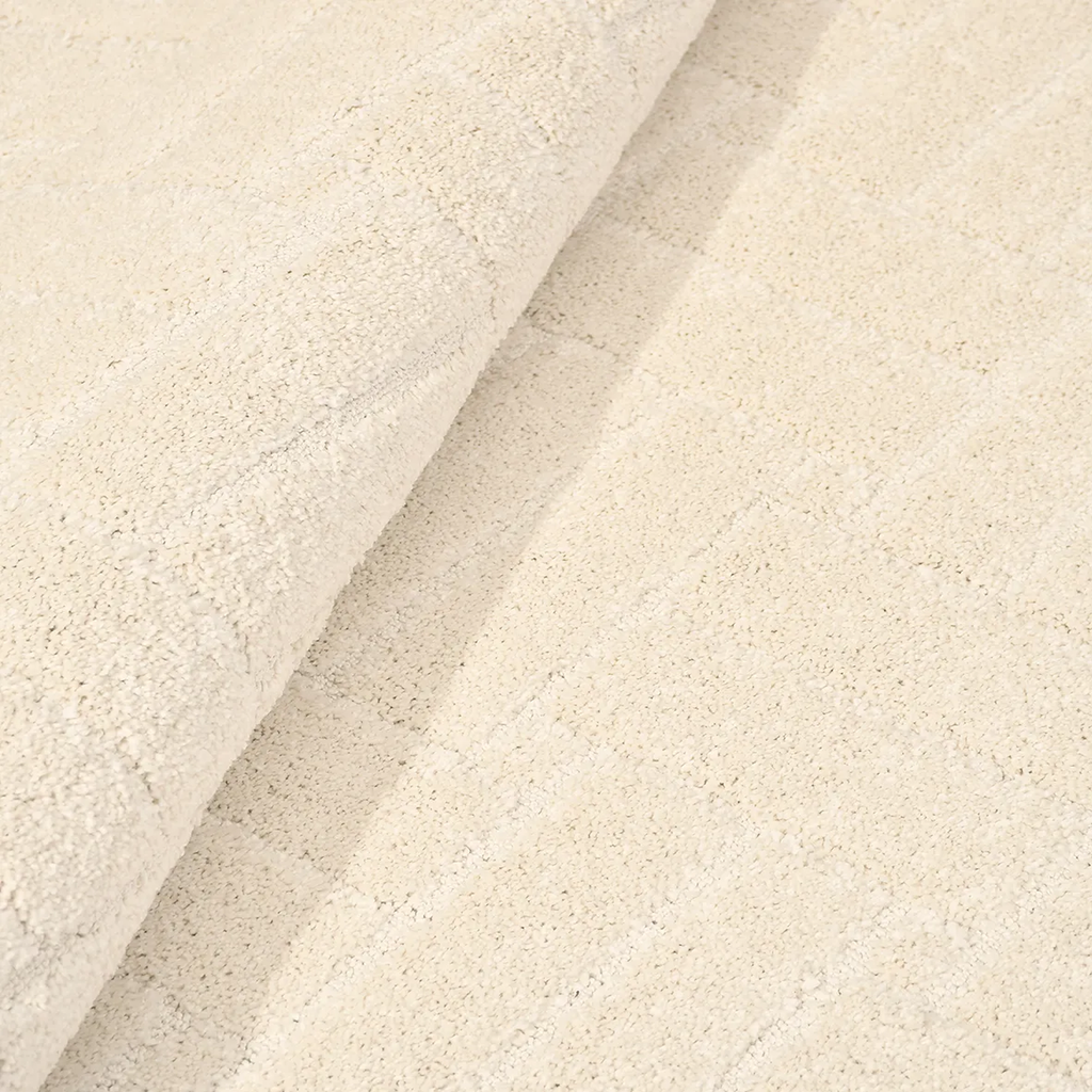 SHARED | Sirocco Cream Geometric Modern Machine Woven Textured Living photo 6