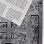 SHARED | Combe Grey Geometric Maze Modern Machine Woven Living Room B photo 6