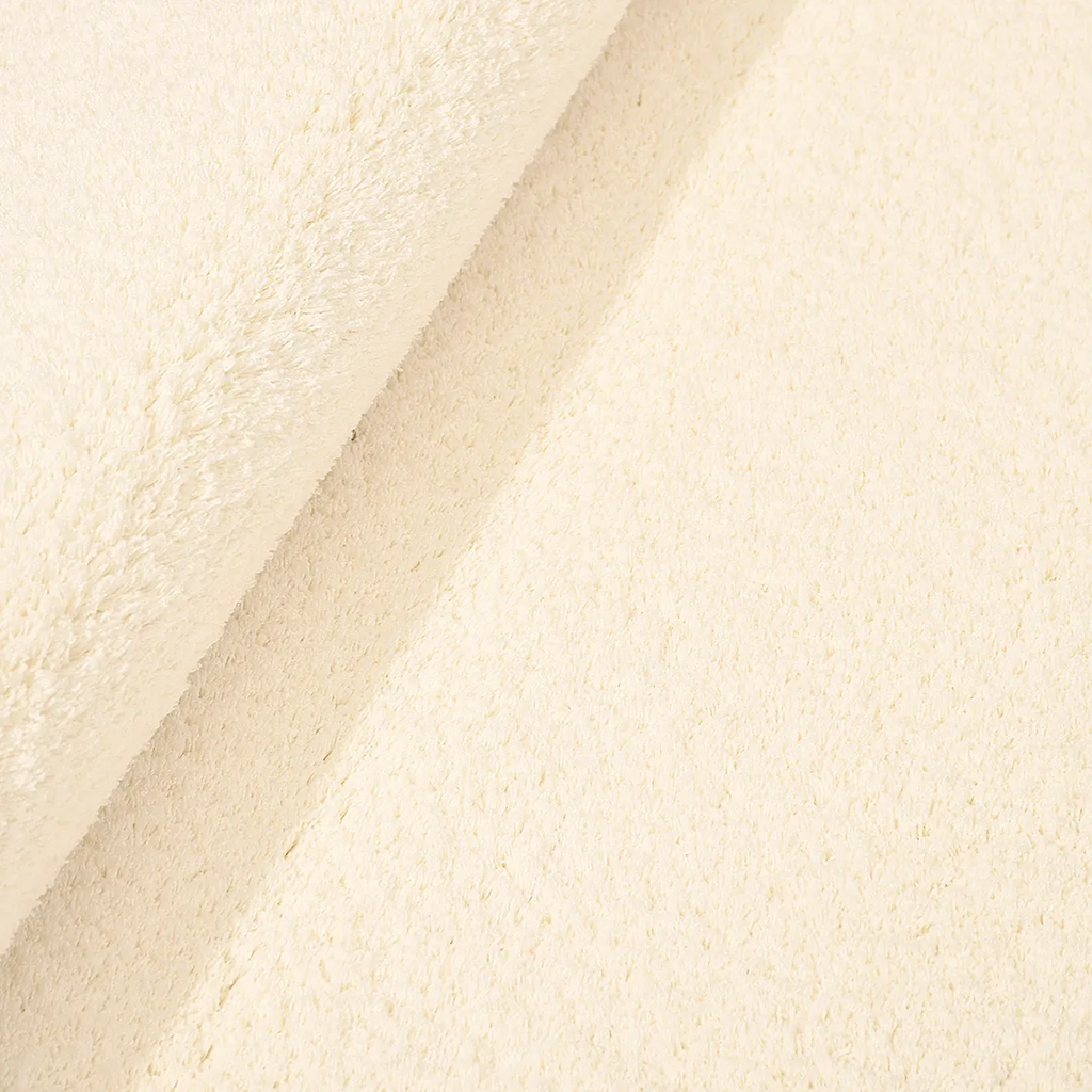 SHARED | Starlight Cream Solid Shag Scandinavian Machine Woven Living photo 6