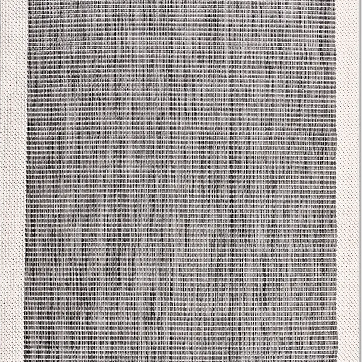 SHARED | Tansy Grey Cream Striped Scandinavian Machine Woven Living R photo 5