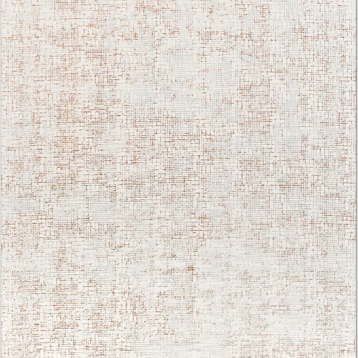 SHARED | Ford Cream Rust Abstract Modern Machine Woven Living Room Be photo 6