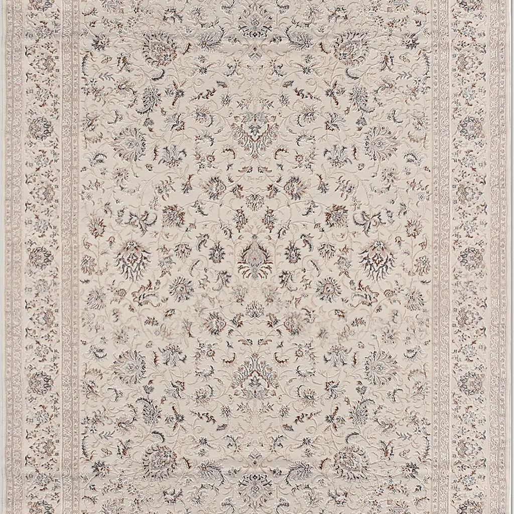 SHARED | Corundum Cream Beige Persian Style Traditional Machine Woven photo 6