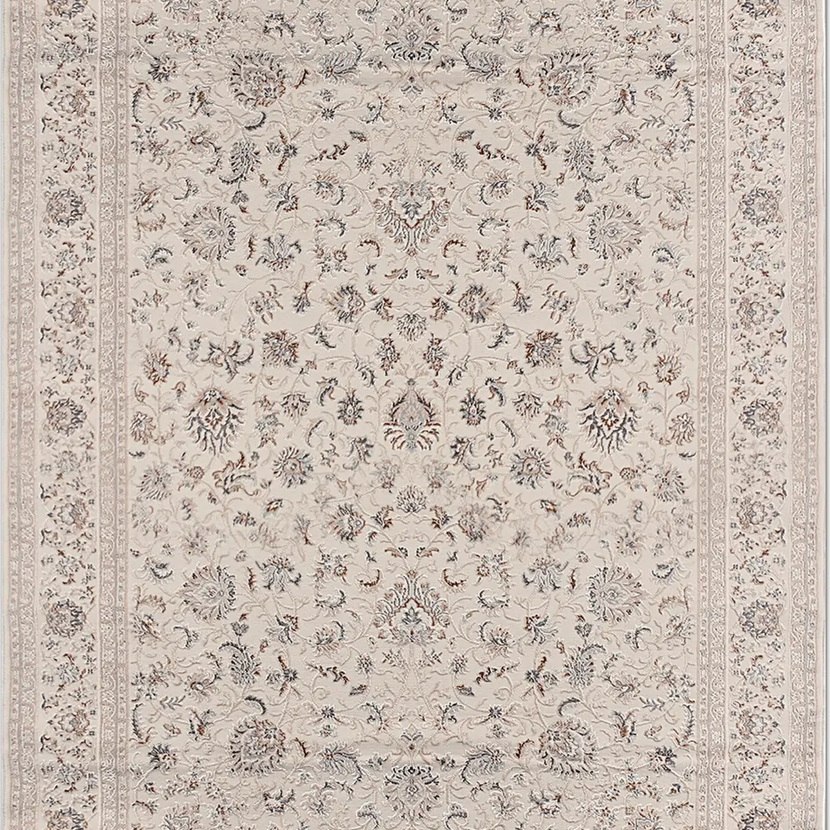 SHARED | Corundum Cream Beige Persian Style Traditional Machine Woven photo 6