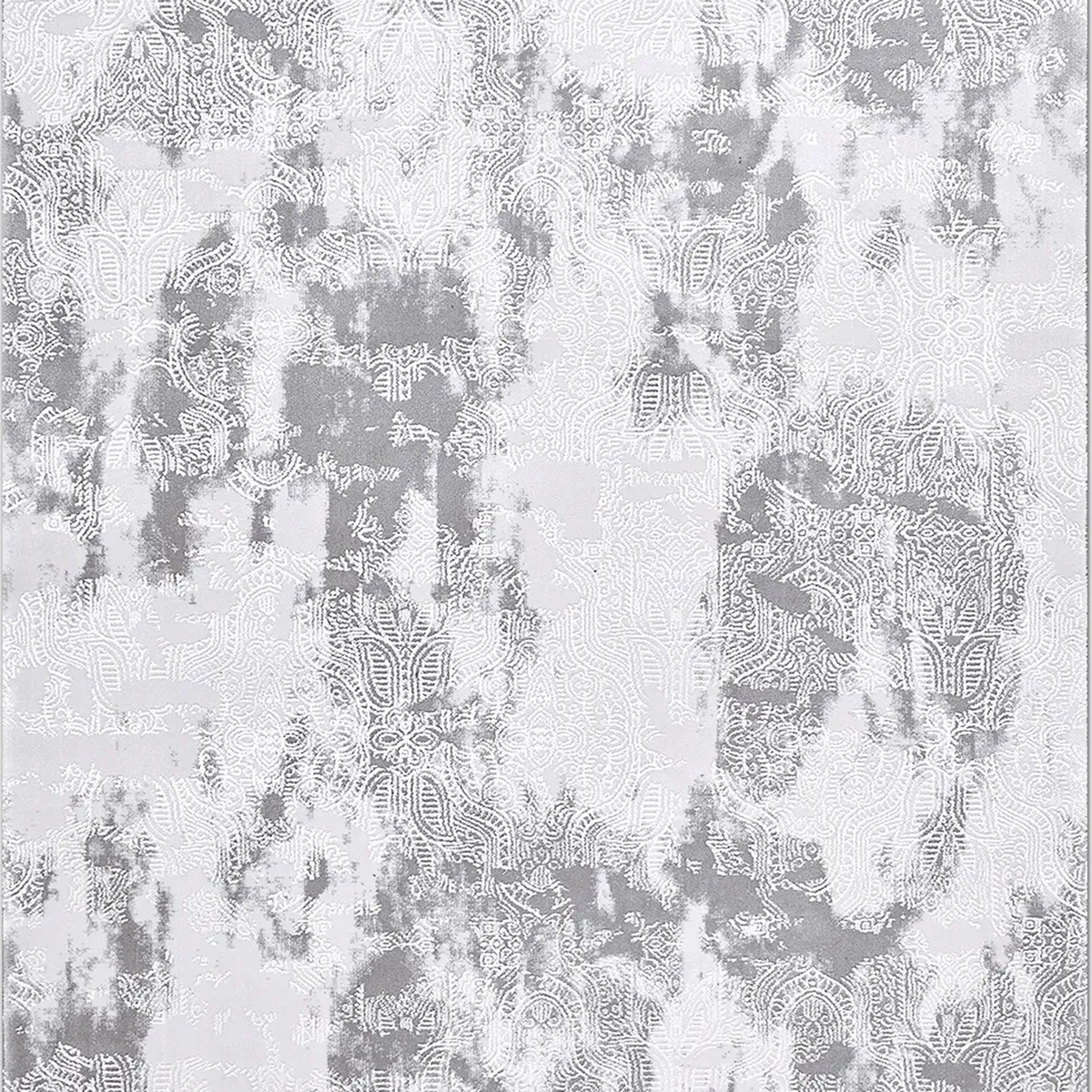 SHARED | Levee Grey Ivory Abstract Watercolour Modern Machine Woven L photo 6