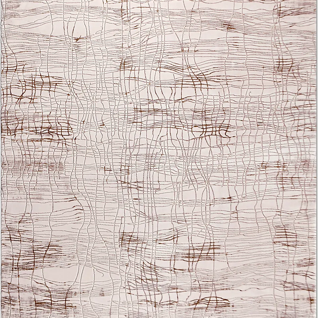 SHARED | Dovecote Cream Blush Abstract Modern Machine Woven Living Ro photo 6