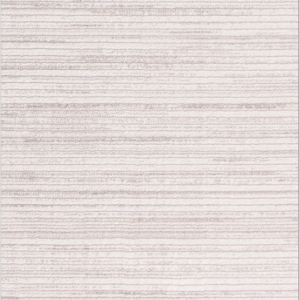 SHARED | Verdite Cream Mid-Century Modern Striped Machine Woven Livin photo 5