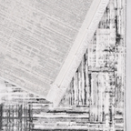 SHARED | Rowanberry Cream Black Abstract Modern Machine Woven Living  photo 6