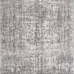 SHARED | Bosphorus Grey Ivory Abstract Modern Machine Woven Living Ro photo 6