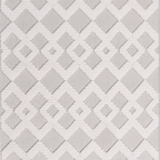 SHARED | Loggia Ivory Cream Geometric Diamond Transitional Modern Mac photo 5
