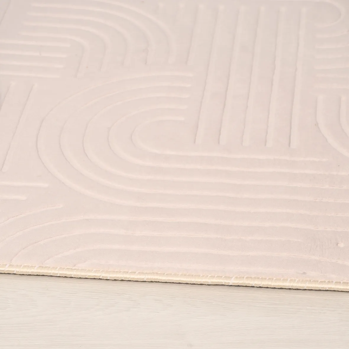 SHARED | Halcyon Cream Ivory Geometric Arch Modern Machine Woven Livi photo 6