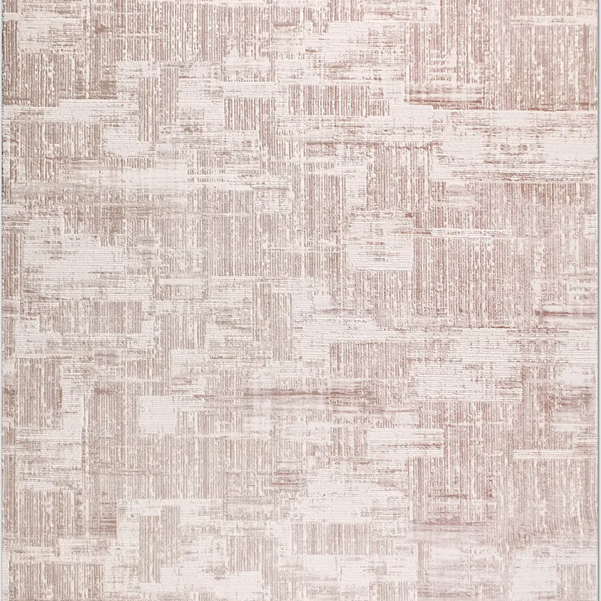 SHARED | Cupola Blush Pink Cream Abstract Modern Machine Woven Living photo 6