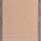 SHARED | Speedwell Beige Brown Striped Modern Machine Woven Living Ro photo 5