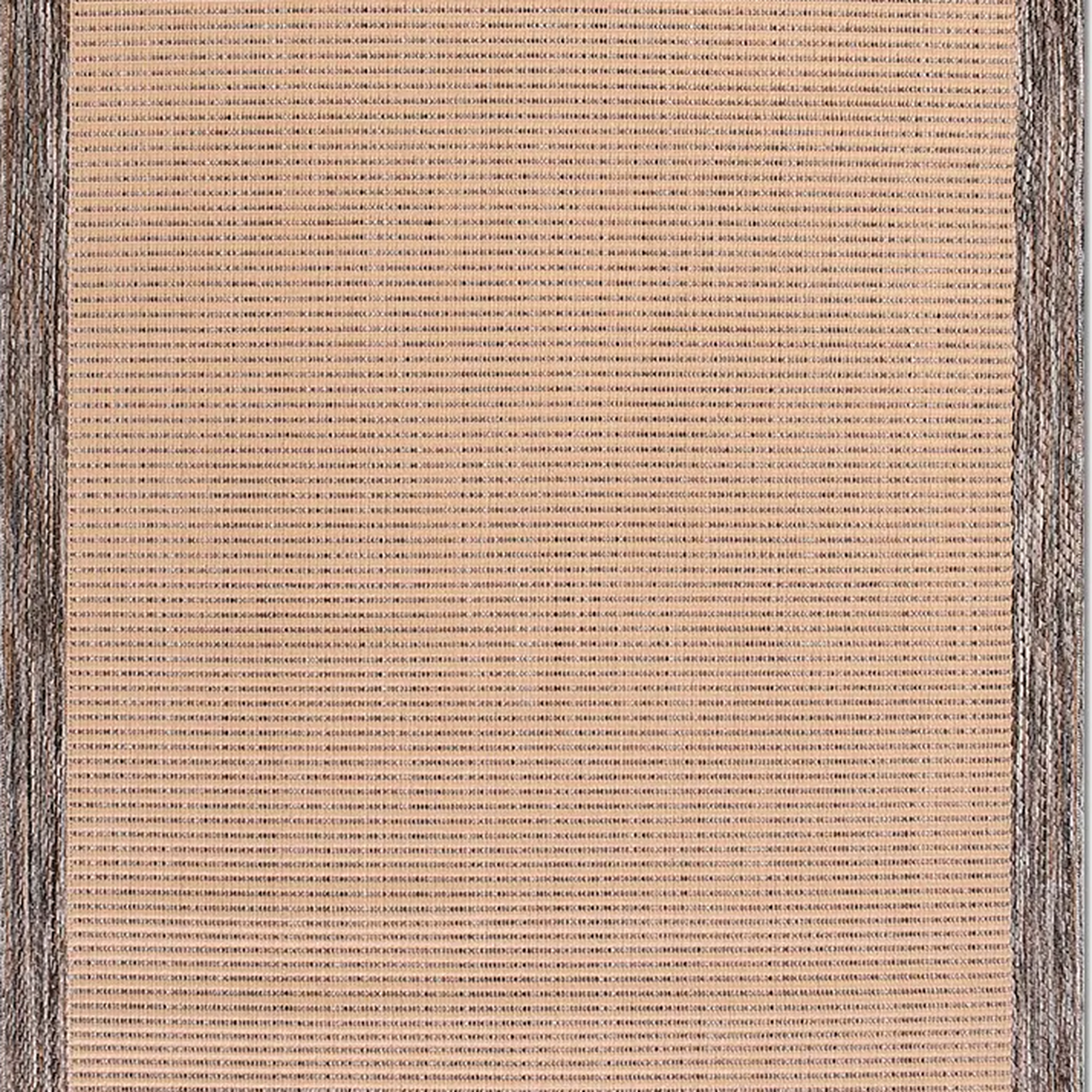 SHARED | Speedwell Beige Brown Striped Modern Machine Woven Living Ro photo 5