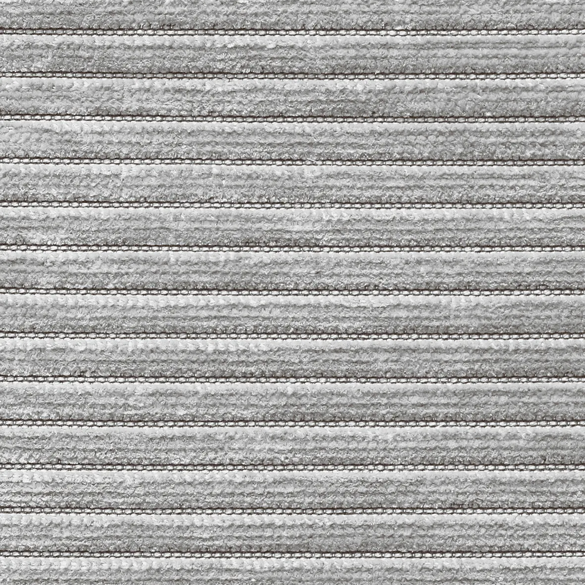 SHARED | Oakford Grey Silver Striped Modern Machine Woven Living Room photo 6