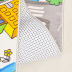 SHARED | Mere Cream Multicolour Abstract Town Map Machine Woven Kids  photo 6